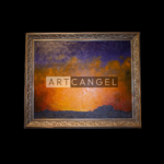 Cielos de Areco con marco